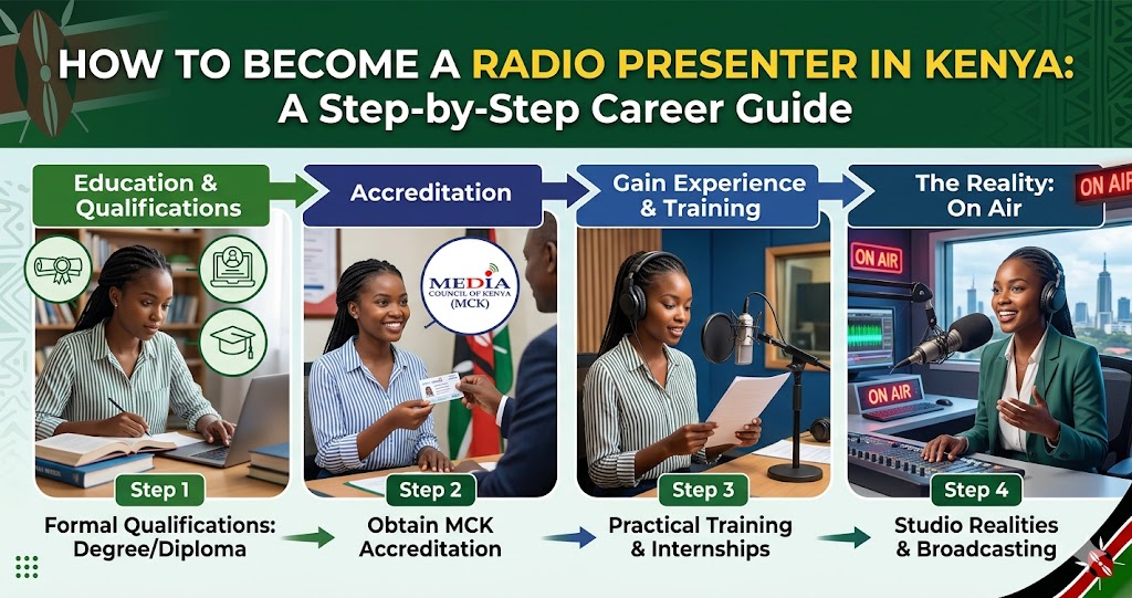 How to Become a Radio Presenter in Kenya: A Step-by-Step Career Guide