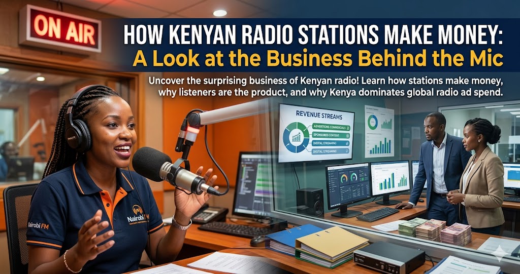 How Kenyan Radio Stations Make Money: A Look at the Business Behind the Mic